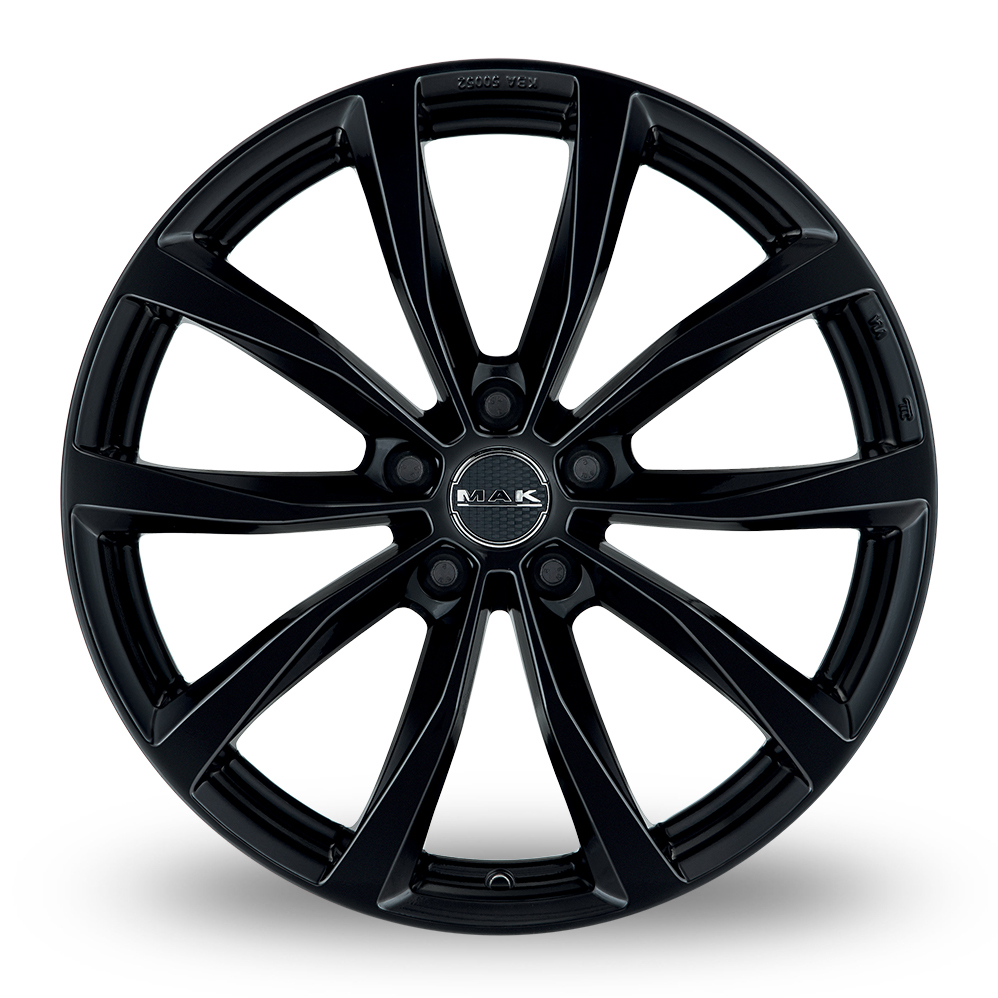 18 Inch MAK Wolf Gloss Black Alloy Wheels