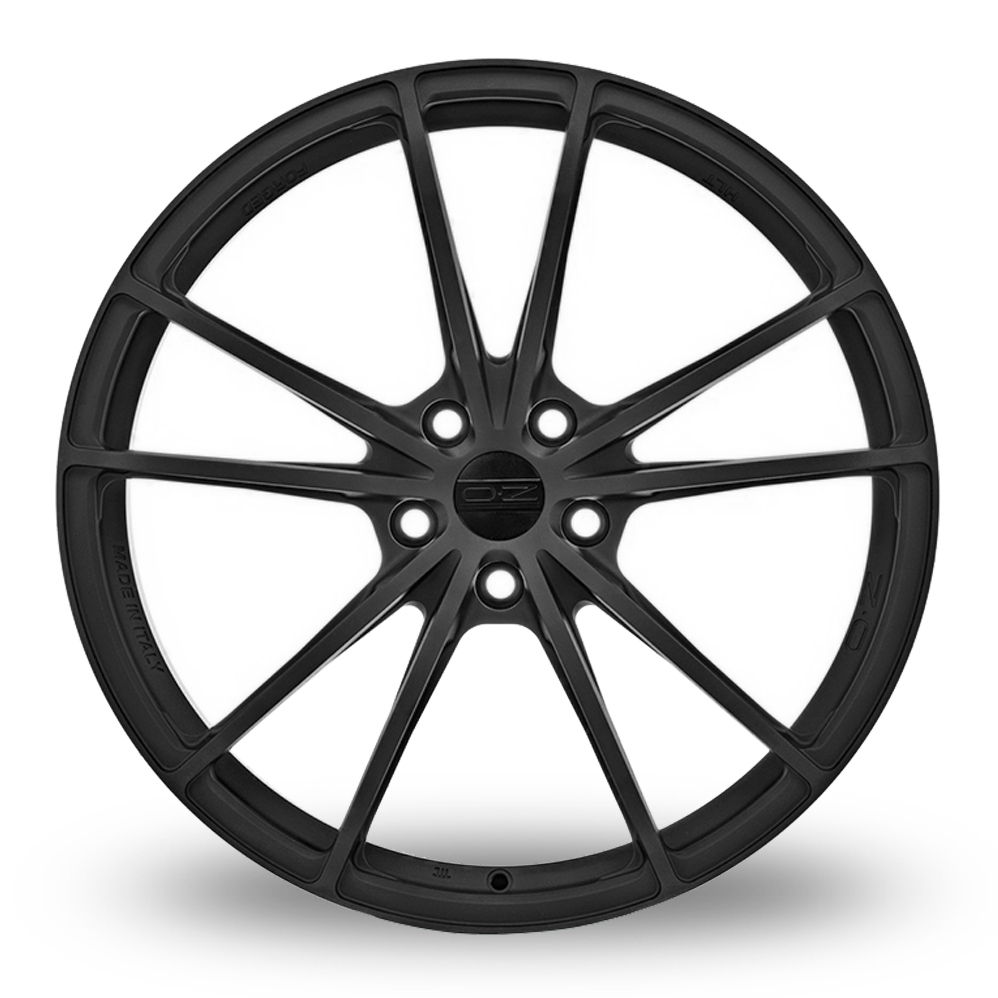 19 Inch OZ Racing Forged Zeus Black Anodised Alloy Wheels