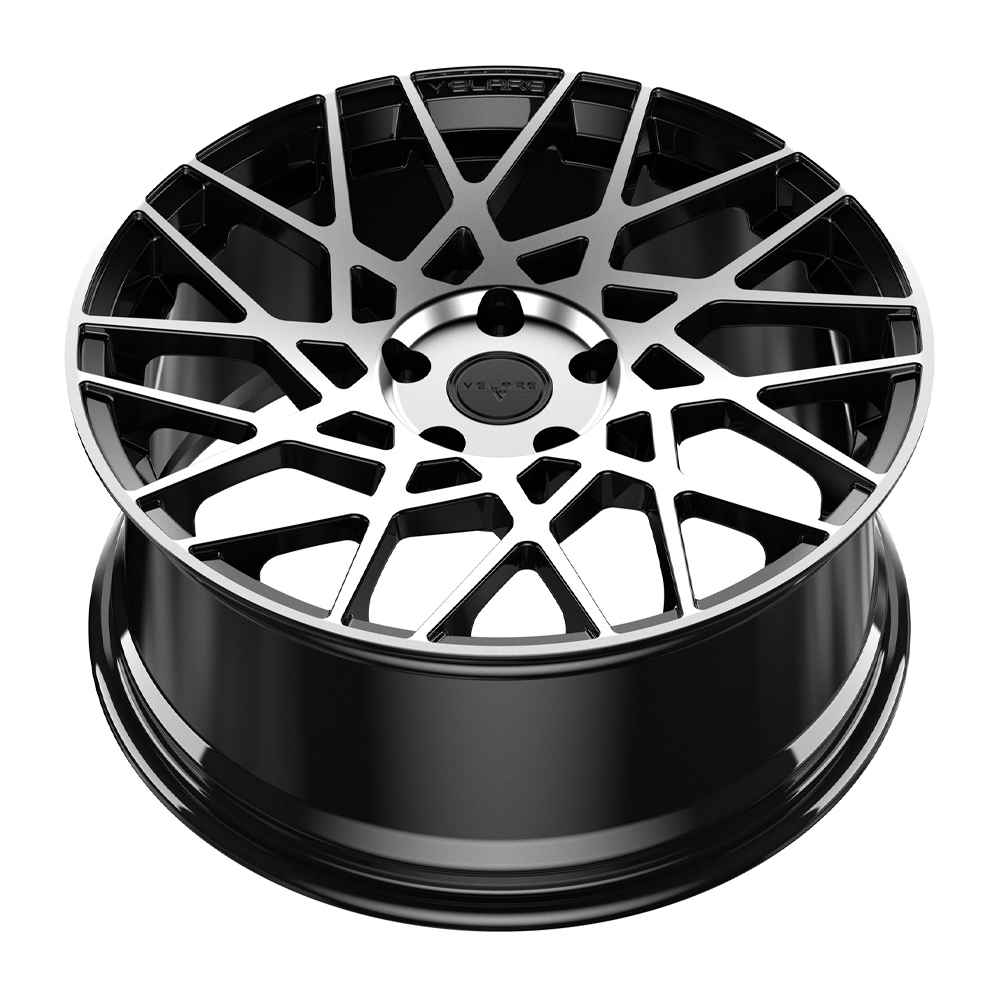 19 Inch Velare VLR03 Black Polished Alloy Wheels