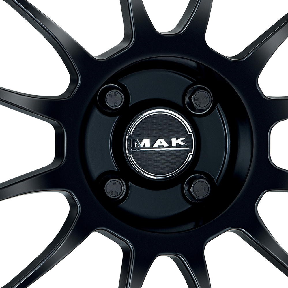 17 Inch MAK XLR Gloss Black Alloy Wheels