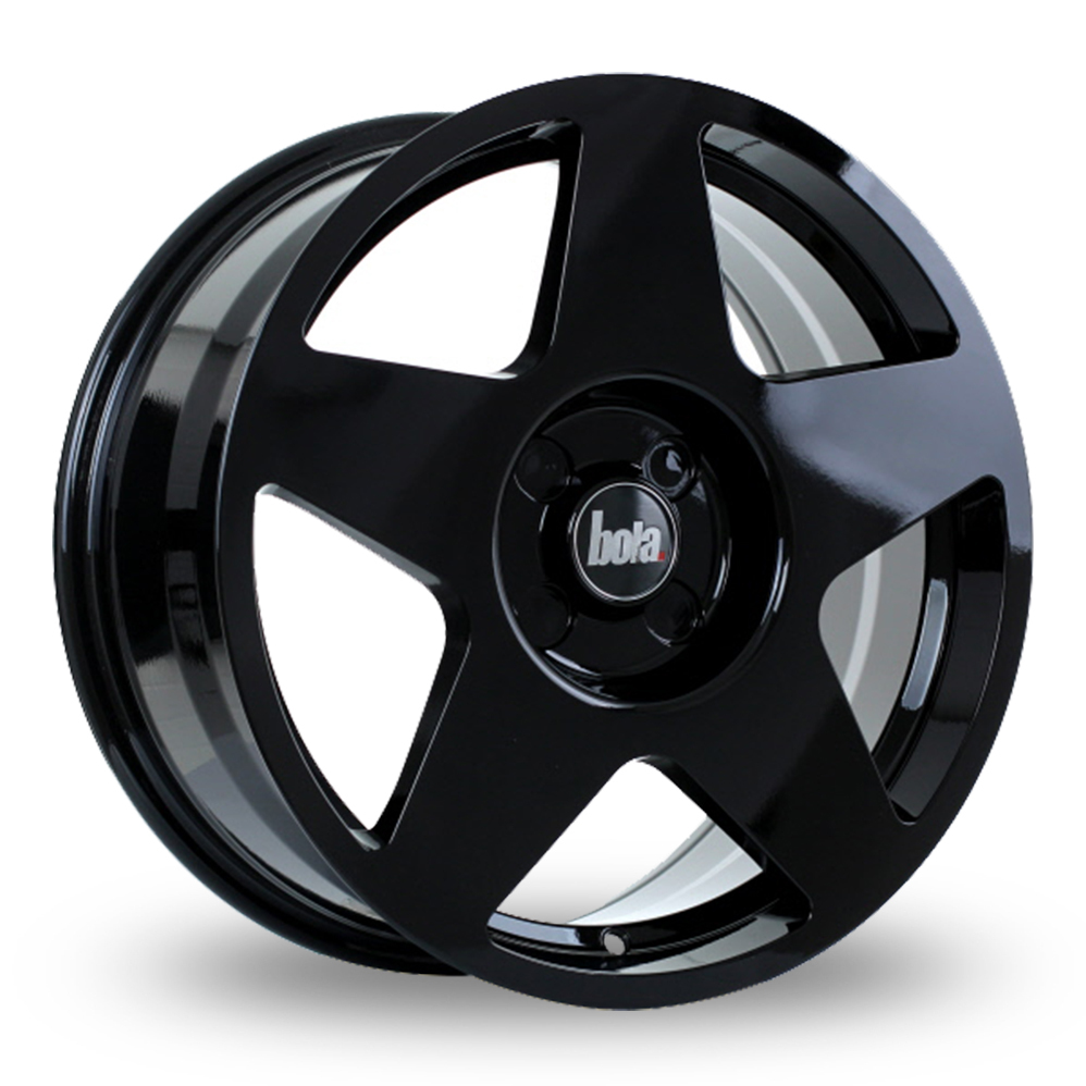 18 Inch Bola B10 Gloss Black Alloy Wheels