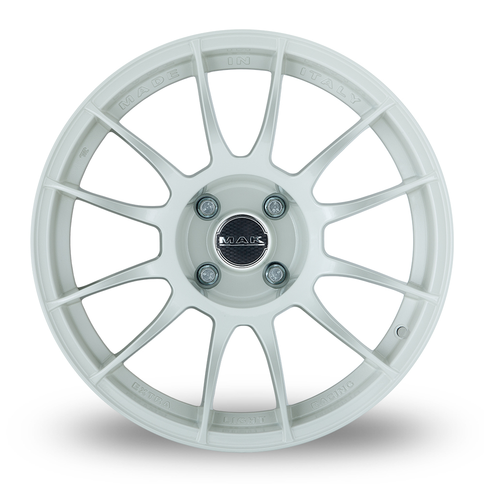 16 Inch MAK XLR Gloss White Alloy Wheels