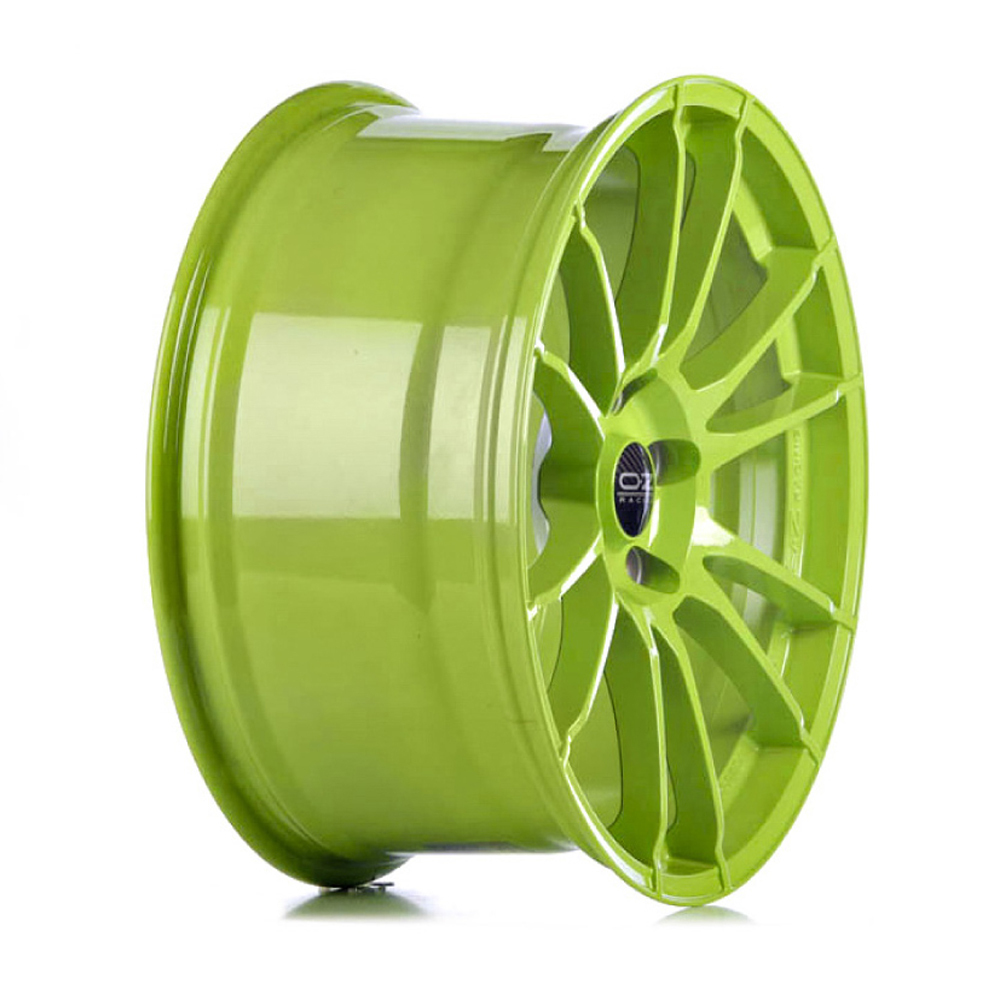 8.5x19 (Front) 10x19, 11x19 or 12x19 (Rear) OZ Racing Ultraleggera HLT Green Alloy Wheels