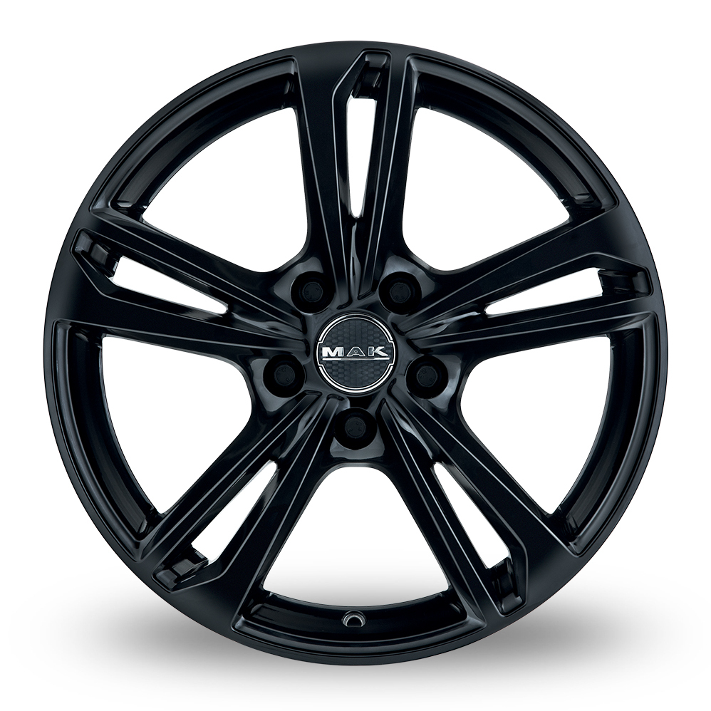 18 Inch MAK Emblema Gloss Black Alloy Wheels