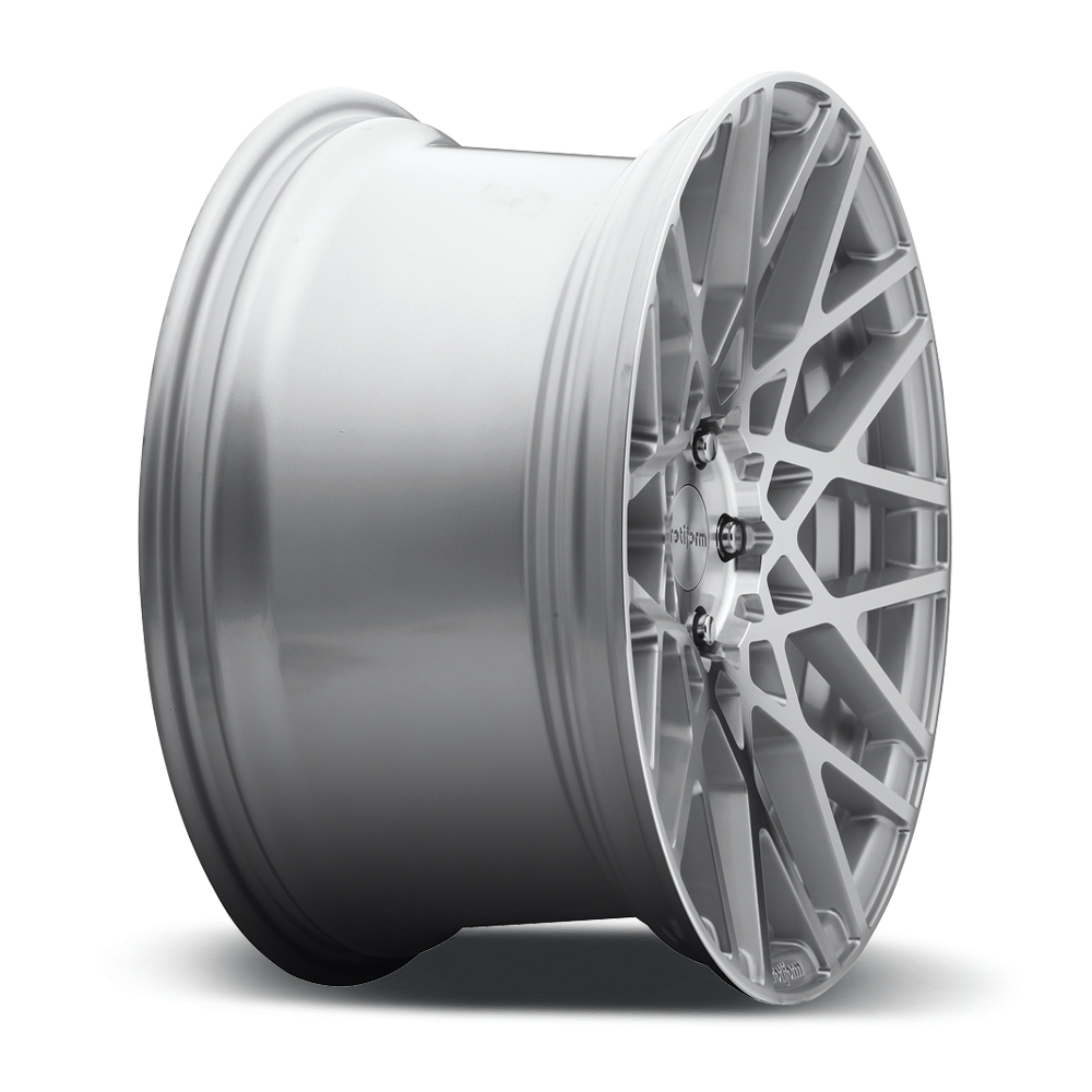 20 Inch Rotiform BLQ Silver Polished Alloy Wheels