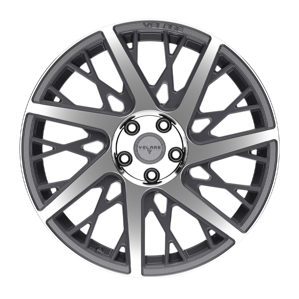 19 Inch Velare VLR05 Grey Polished Alloy Wheels