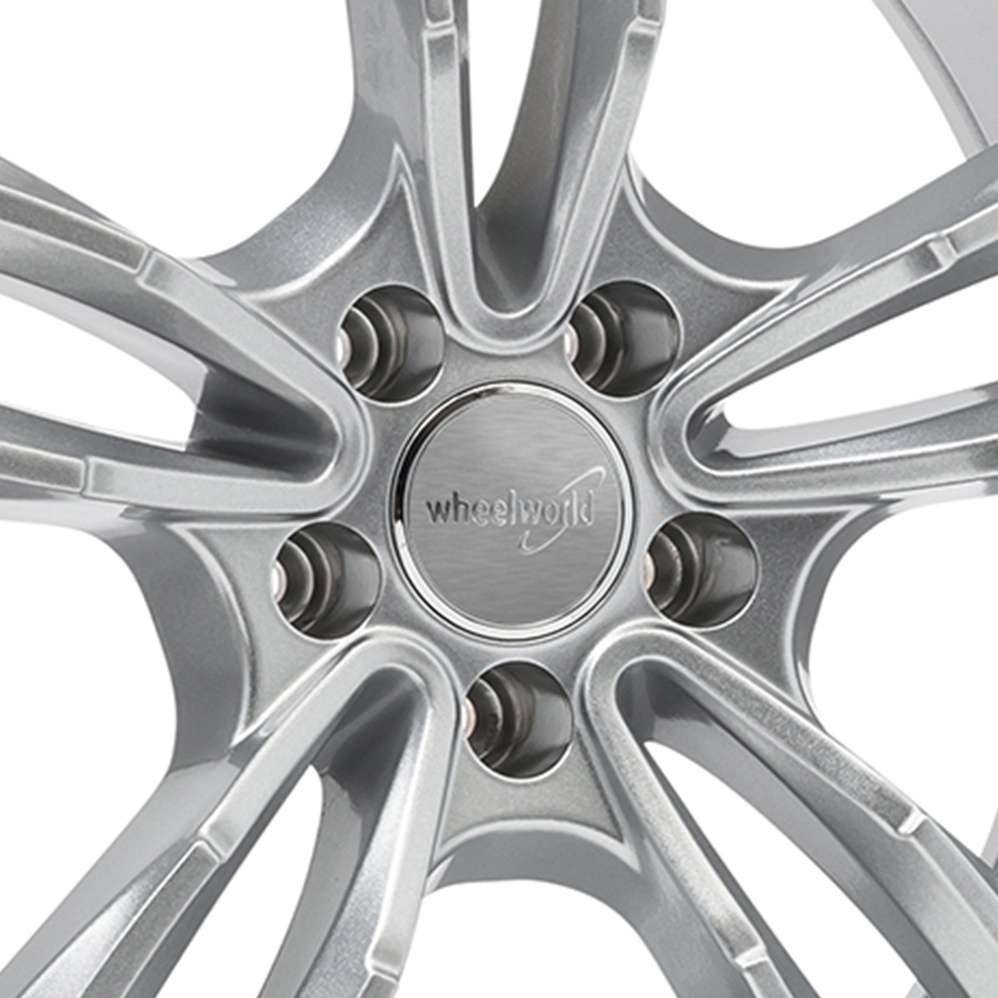 18 Inch Wheelworld WH29 Silver Alloy Wheels