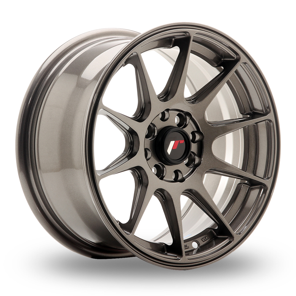 16 Inch Japan Racing JR11 (7x16) Hyper Grey Alloy Wheels