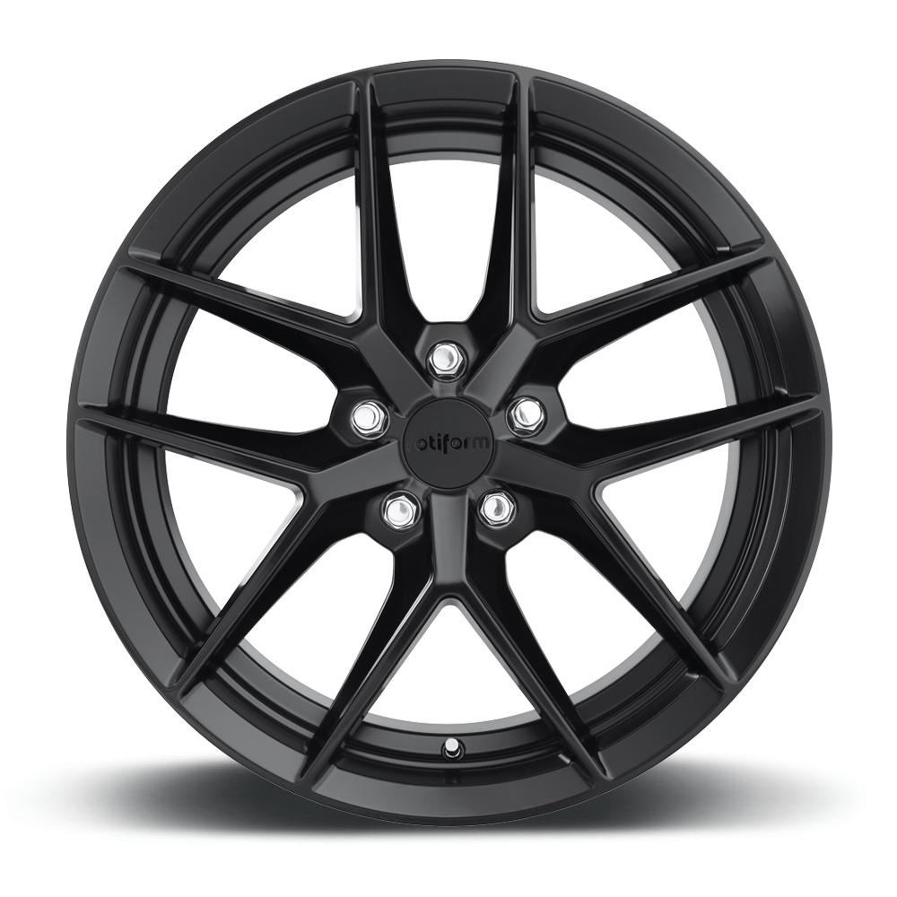 19 Inch Rotiform FLG Satin Black Alloy Wheels