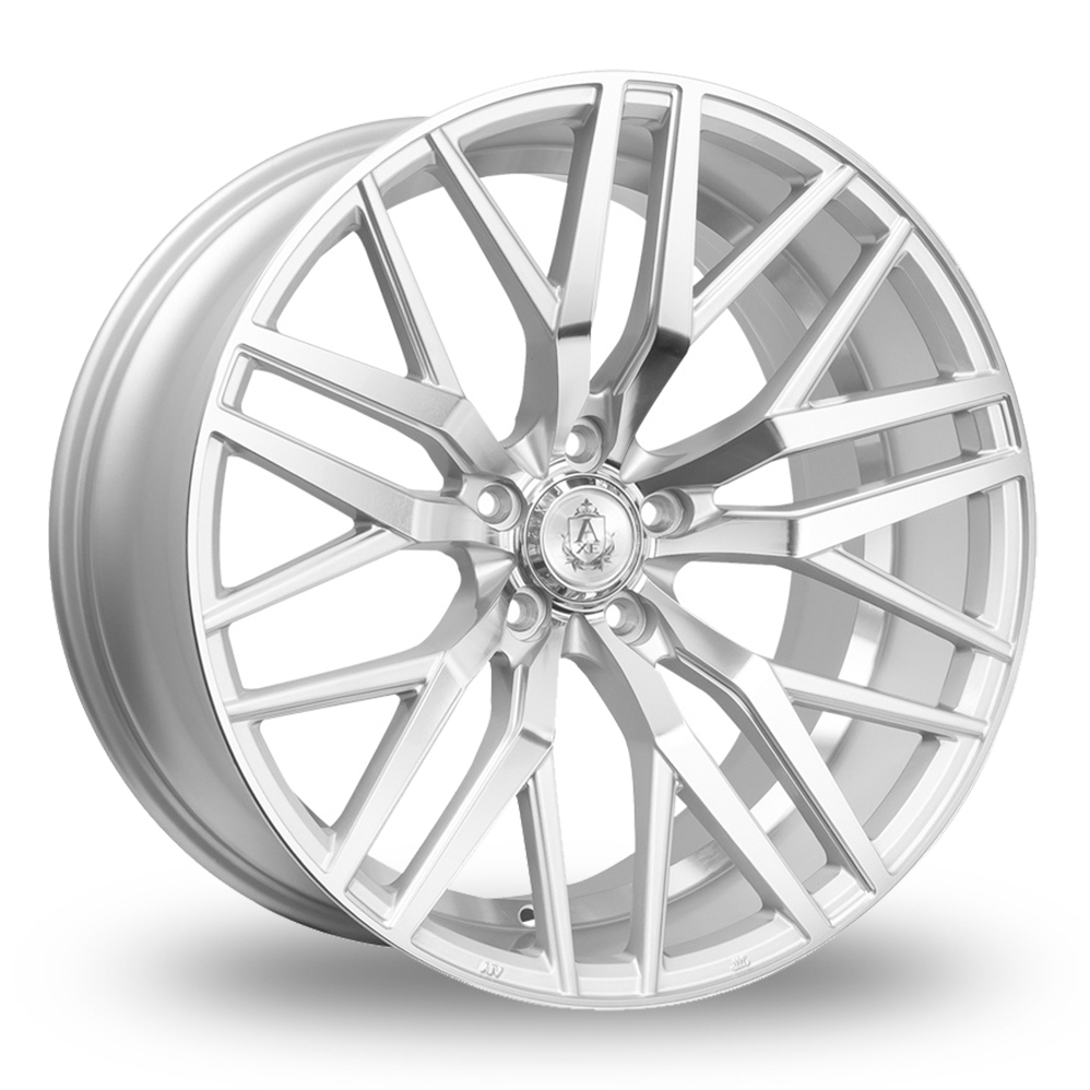 22 Inch Axe EX30 Silver Polished Alloy Wheels