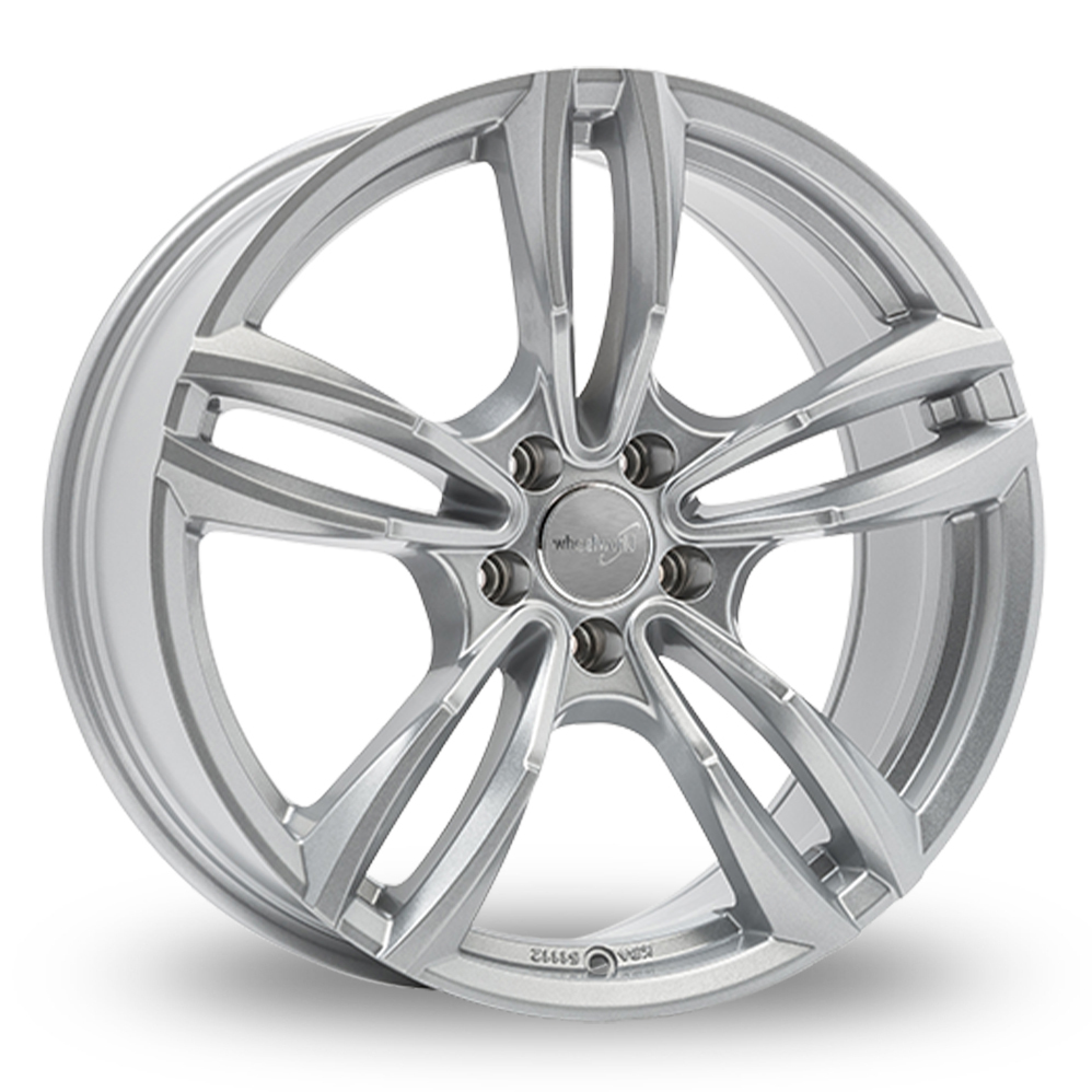 18 Inch Wheelworld WH29 Silver Alloy Wheels