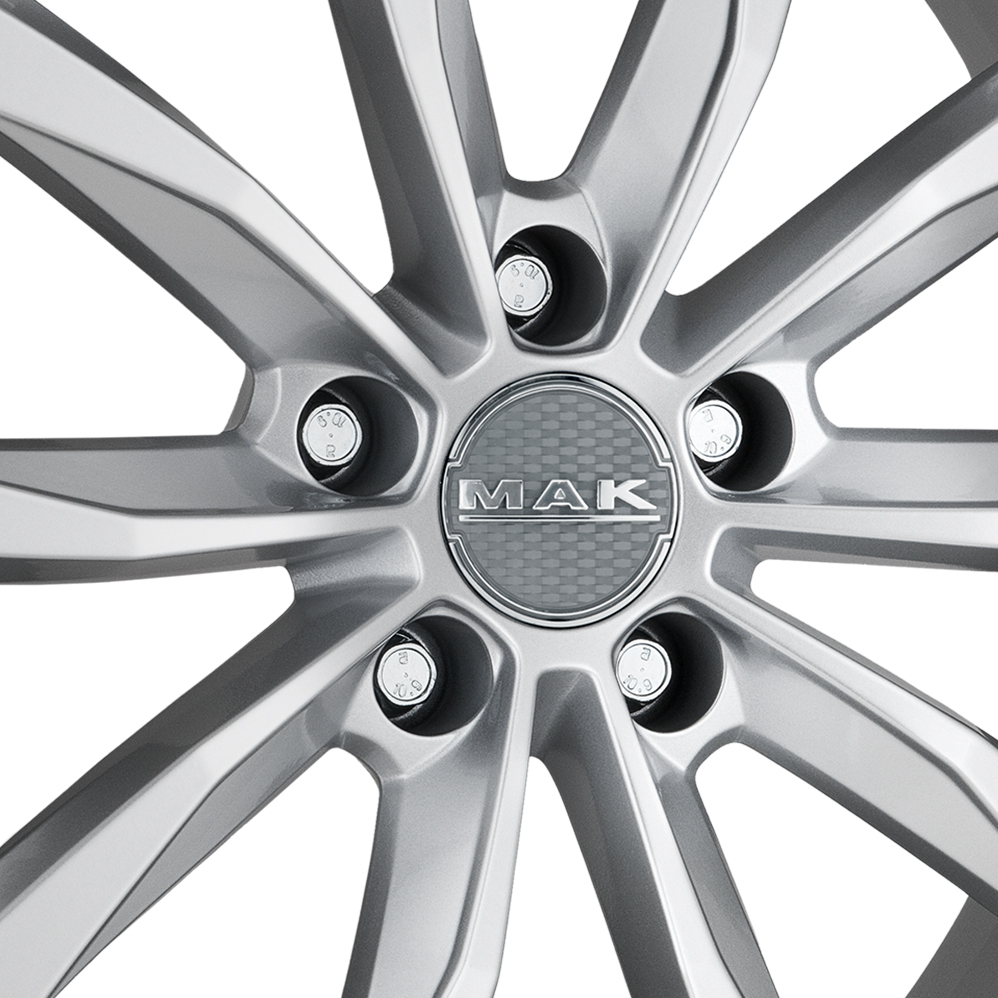 20 Inch MAK Wolf Silver Alloy Wheels