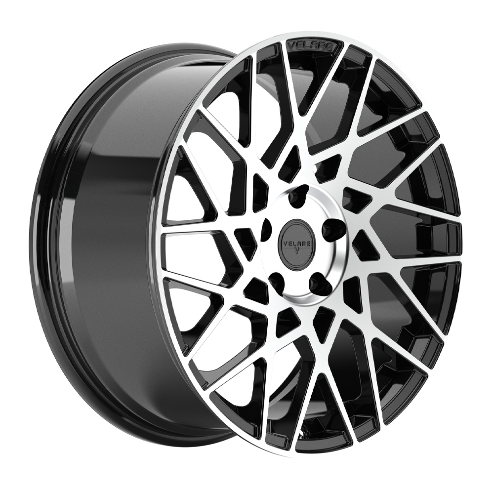 19 Inch Velare VLR03 Black Polished Alloy Wheels