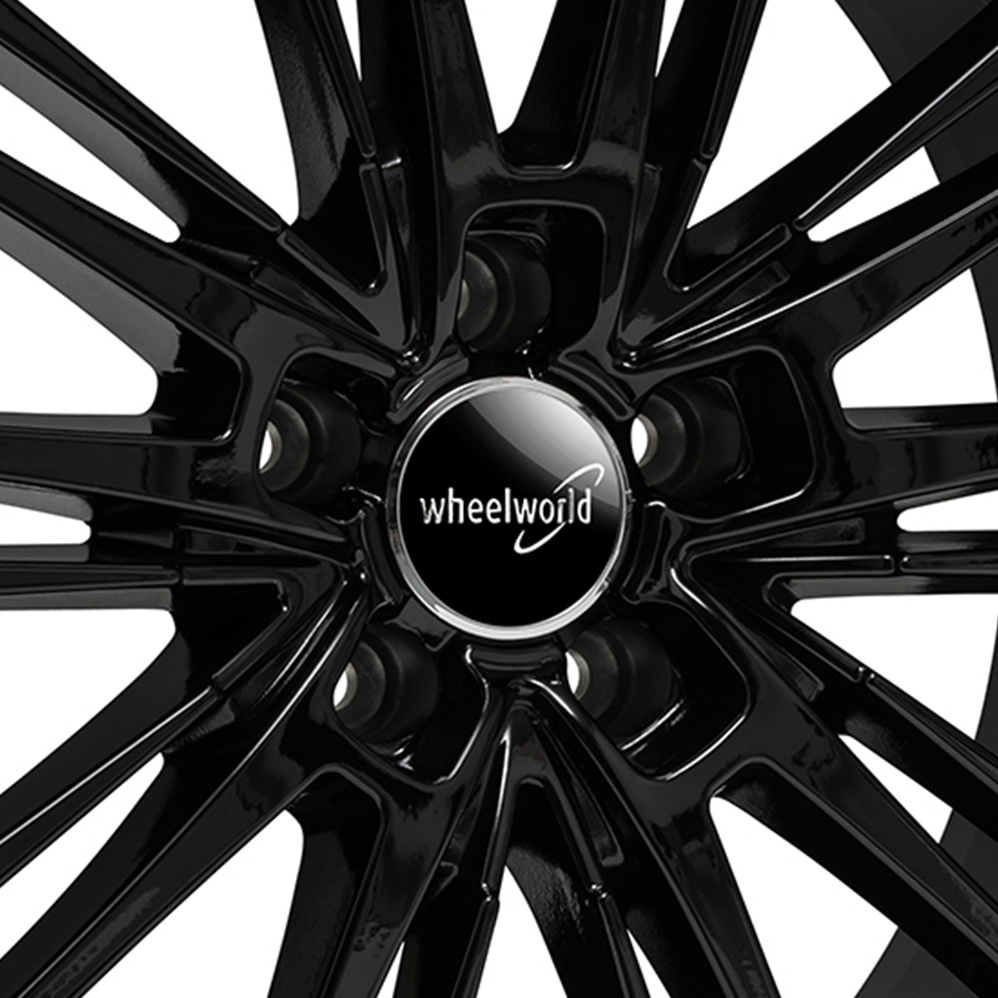 Wheelworld WH18 Gloss Black 19" Alloy Wheels Wheelbase