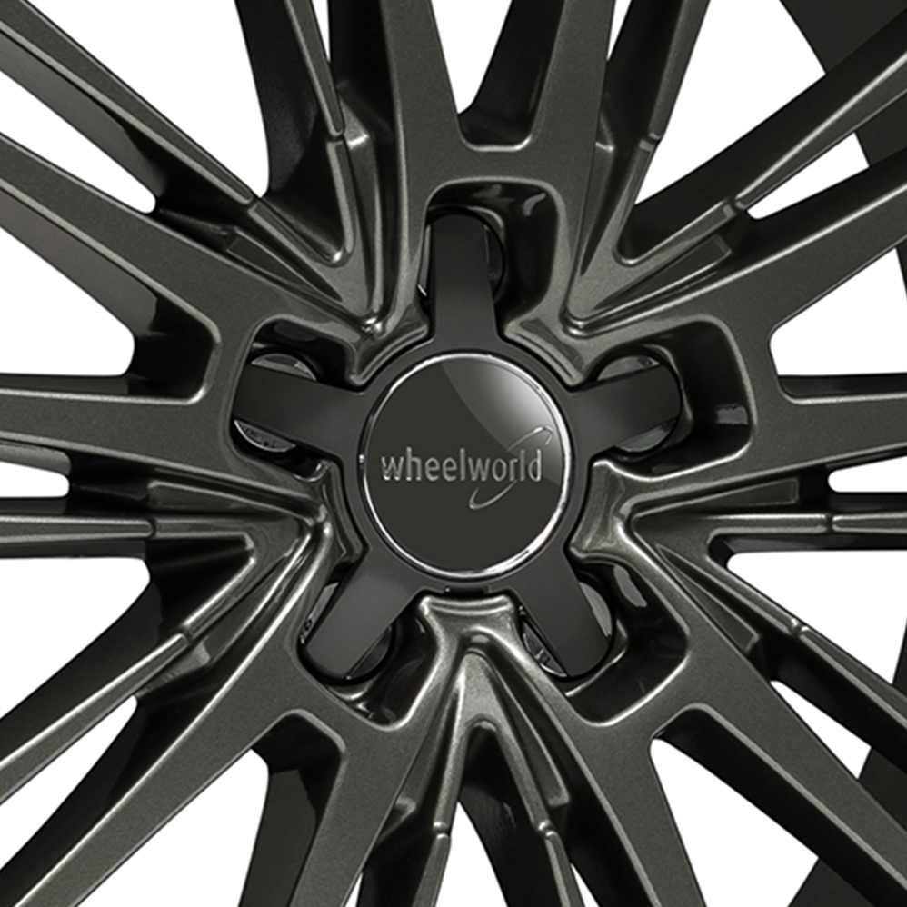 Wheelworld WH18 Big Cap Gun Metal 18