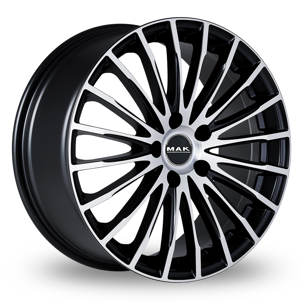 19 Inch MAK Fatale Ice Black Alloy Wheels