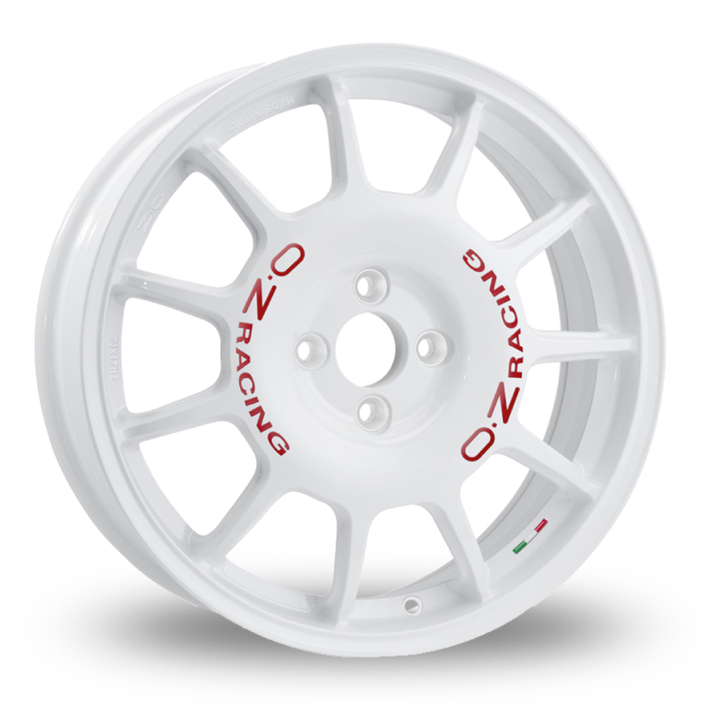 17 Inch OZ Racing Leggenda White Alloy Wheels