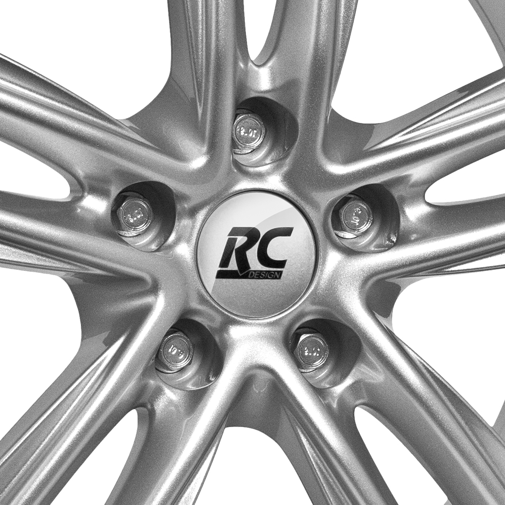 15 Inch RC Design RC27 Silver Alloy Wheels