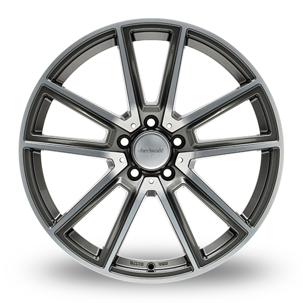 Wheelworld WH30 Daytona Grey Polished 18