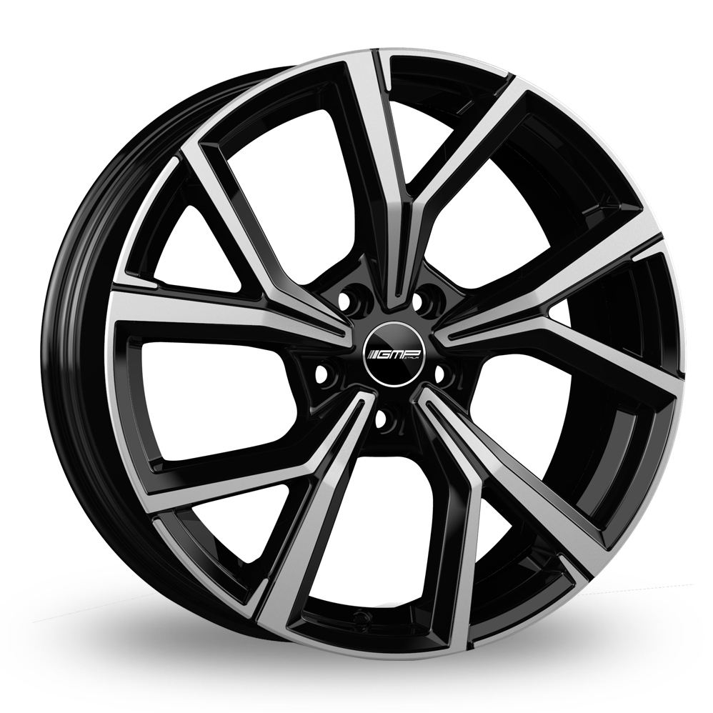 GMP Italia Mentor Black Polished 18" Alloy Wheels Wheelbase