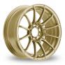 15 Inch Konig Dial-In Gold Alloy Wheels