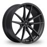 16 Inch Konig Oversteer Black Alloy Wheels