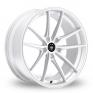 17 Inch Konig Oversteer White Alloy Wheels