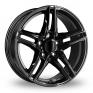 16 Inch Borbet XR Black Alloy Wheels