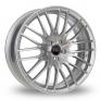 19 Inch Borbet CW4 Silver Alloy Wheels
