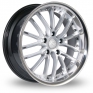 18 Inch RS JK5 Hyper Silver Alloy Wheels