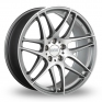 20 Inch BBS CX-R Anthracite Polished Alloy Wheels