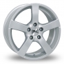 15 Inch Zito Z575 Silver Alloy Wheels
