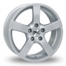 16 Inch Zito Z575 Silver Alloy Wheels