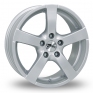 18 Inch Zito Z575 Silver Alloy Wheels