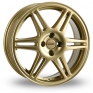 16 Inch Speedline Chrono Gold Alloy Wheels