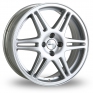 16 Inch Speedline Chrono Silver Alloy Wheels