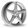 14 Inch Xtreme X60 Silver Alloy Wheels