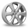 18 Inch Momo Hexa Hyper Silver Alloy Wheels