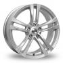 16 Inch Tekno RX4 Silver Alloy Wheels