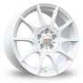 16 Inch Speedline Marmora White Alloy Wheels