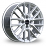 15 Inch Borbet BS4 Silver Alloy Wheels