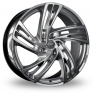 20 Inch OZ Racing Sardegna Chrystal Titanium Alloy Wheels
