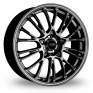 19 Inch OZ Racing Botticelli HLT Chrystal Titanium Alloy Wheels