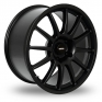19 Inch Team Dynamics Pro Race 1 3 Black Alloy Wheels