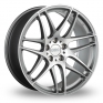 8.5x20 (Front) & 10x20 (Rear) BBS CX-R 5x120  Anthracite Polished Alloy Wheels