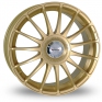15 Inch Team Dynamics Monza R Gold Alloy Wheels