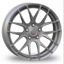 18 Inch Breyton Race GTS R Gun Metal Alloy Wheels