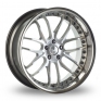21 Inch Breyton Race GTS-R 5x120  Hyper Silver Alloy Wheels