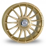 16 Inch Team Dynamics Monza R Gold Alloy Wheels