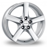 13 Inch Enzo H Silver Alloy Wheels